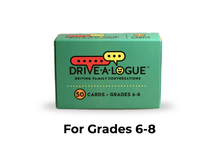 Load image into Gallery viewer, Drive-a-logue Card Game for Grades 6-8